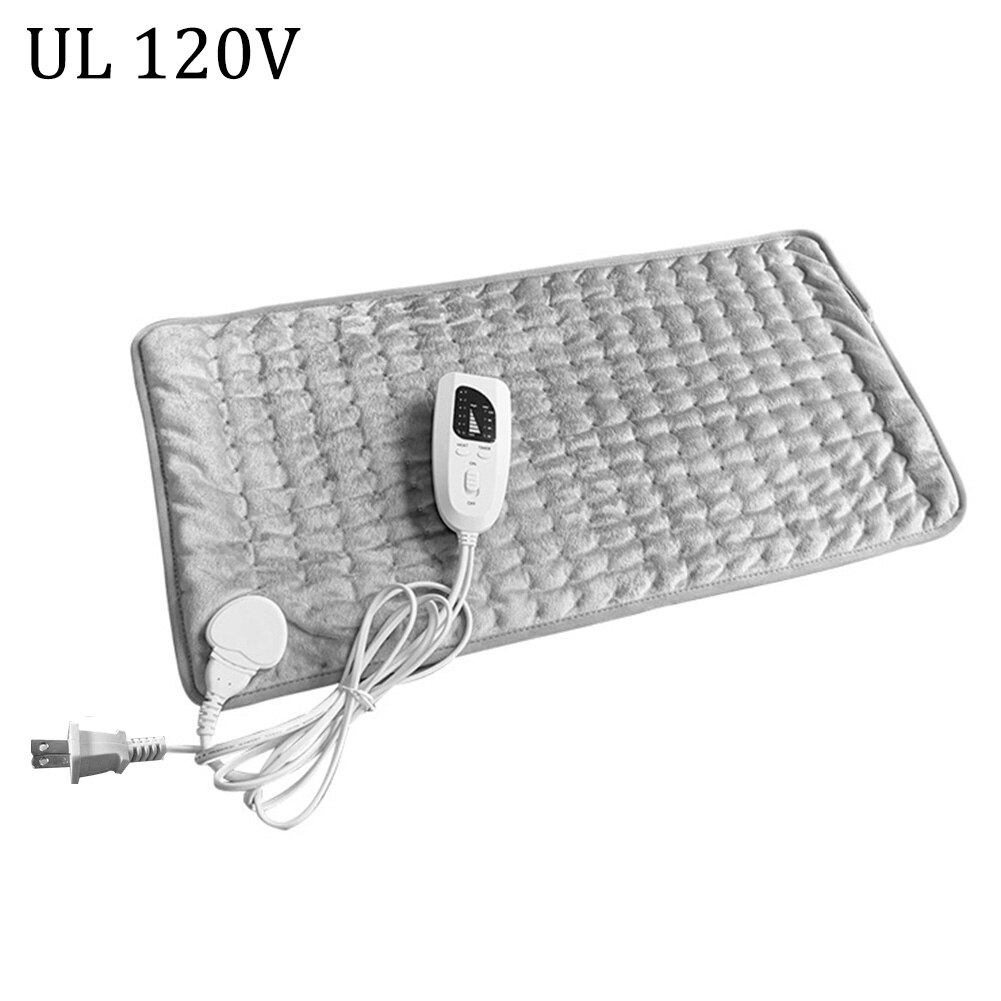 100-240V Electric Heating Pad Physiotherapy Blanket Fast Relief Pain Relax Muscle Temperature Dimming Damp Dry Heat Therapy Neck: US