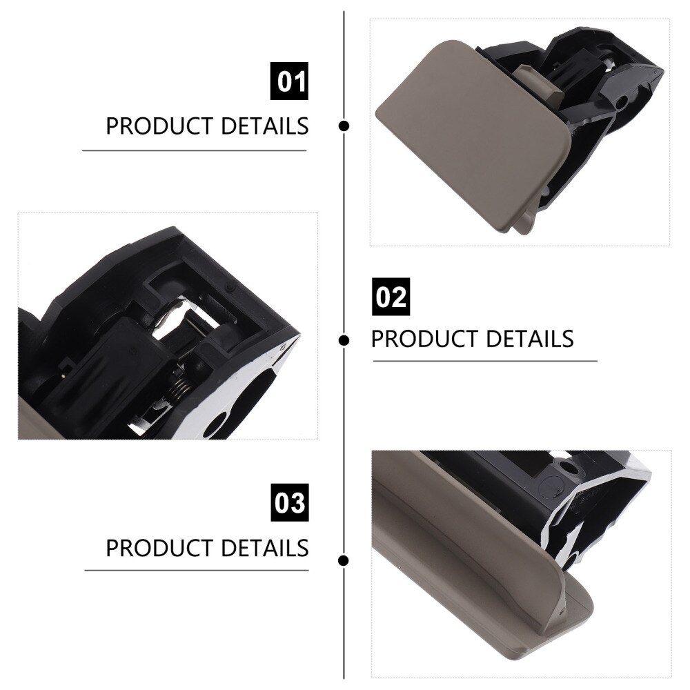 Car Storage Drawer Glove Box Lock Lid Car Inner Storage Glove Box Lid Cover Lock