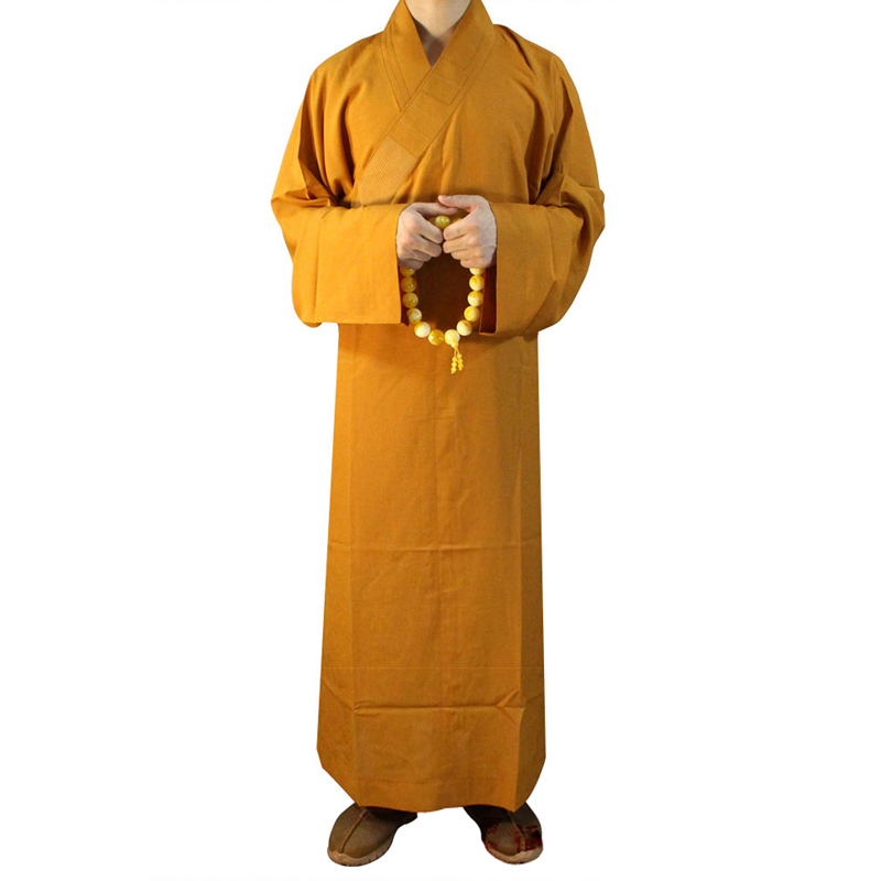 2 farger munk kappe klær lohan klær buddhist kappe shaolin tempel munke kostyme kappe zen klær buddhisme meditasjon kjole
