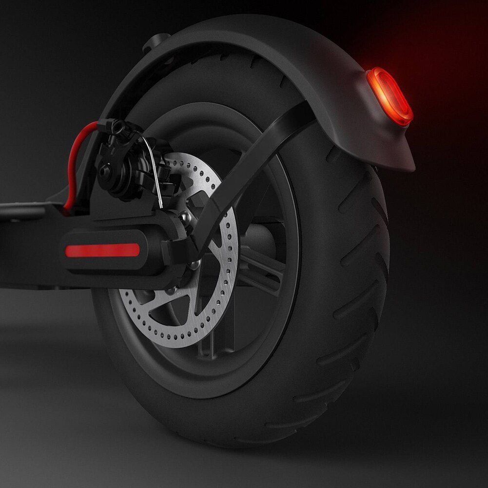 Holdbar scooter stænkskærm til xiaomi  m365/ m365 pro elektrisk scooter dæk stænkskærm med baglygte bagskærmsvinge