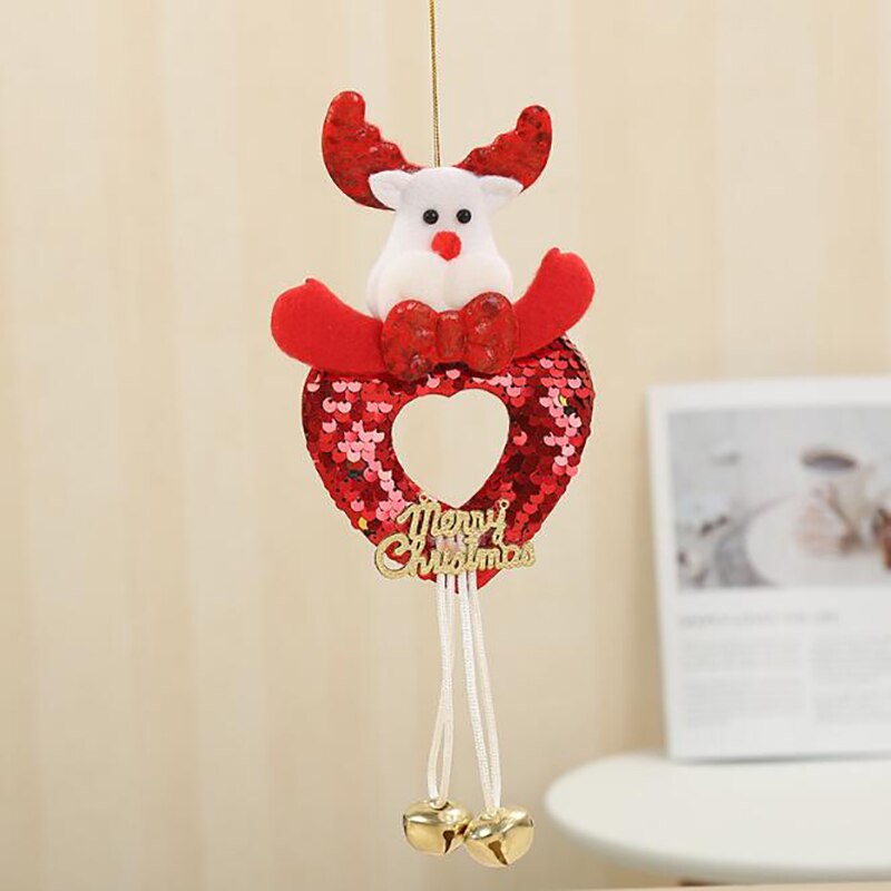 Kerst Decoratieve Hanger Kerstman Pop Bel Kids Hangers Kerst Home Decor Xmas Tree Diy Opknoping Decoratie