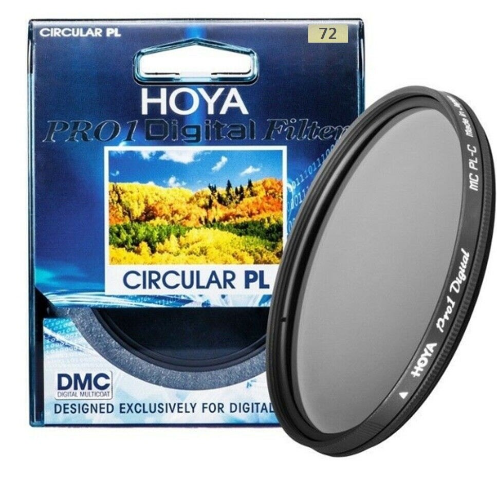 HOYA PRO1 Digital CPL 72mm Zirkularpolfilter Polarisator Filter Pro 1 DMC CIR-PL Multicoat für Kamera Objektiv