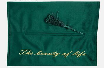 Tassel tissue box deksel thuis auto hotel tissue houder thuis keuken organizer trekkoord tas: 9