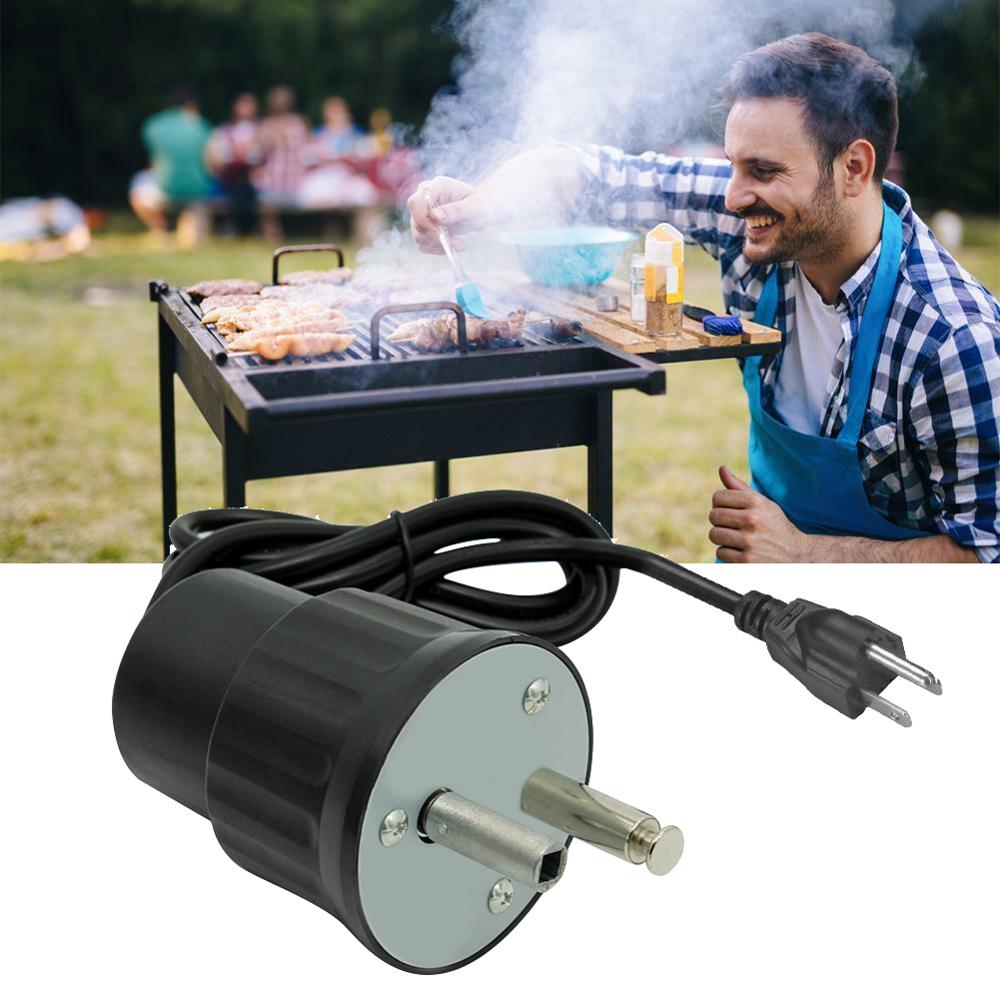 Aluminum Electric BBQ Grill Rotating Motor Barbecue Rotisserie Rotator Engine For Kitchen Motor Tools