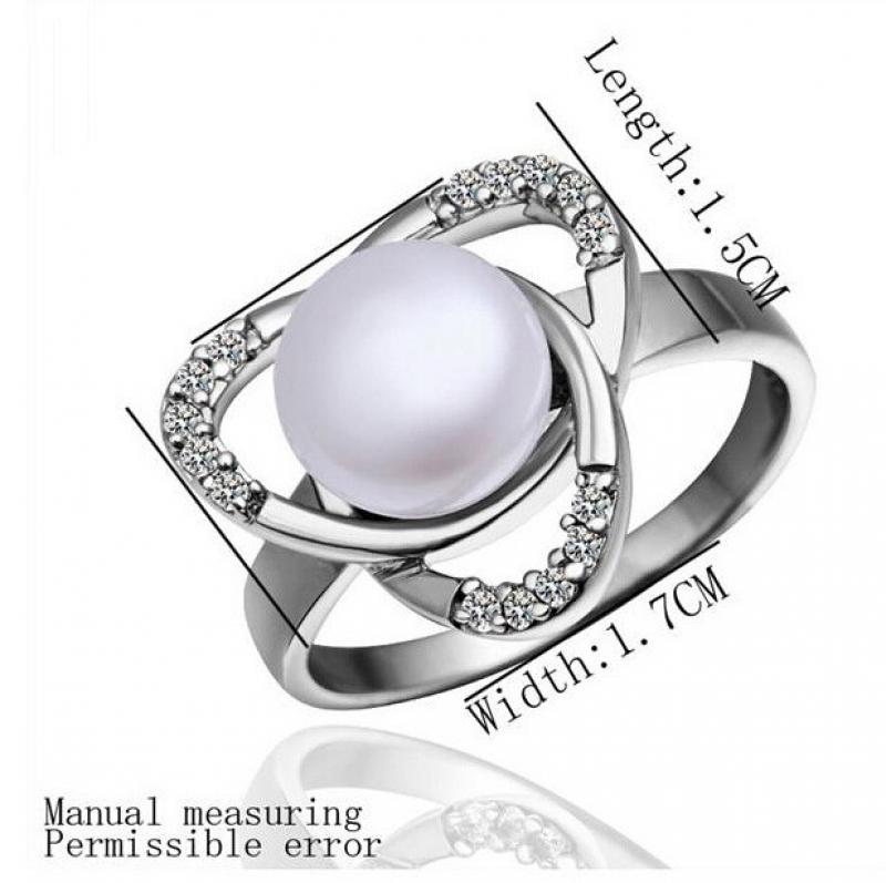Austria Crystal Women Freshwater Triangle Pendant Necklace/earrings/rings Jewelry Sets