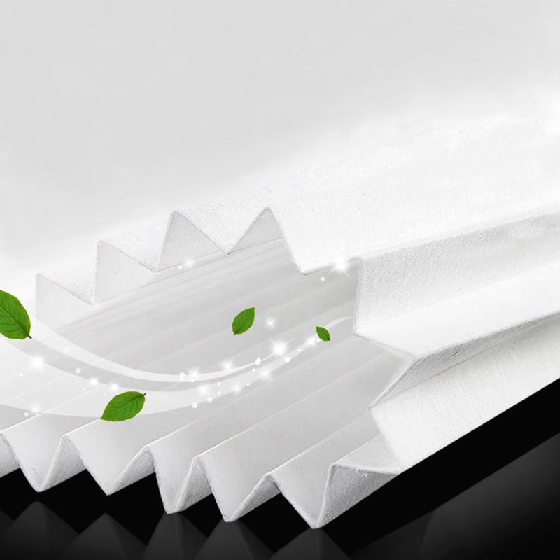 DIY mit falten Filter Filter Papier PM2.5 Filter Luft Luftreiniger Saubere luft