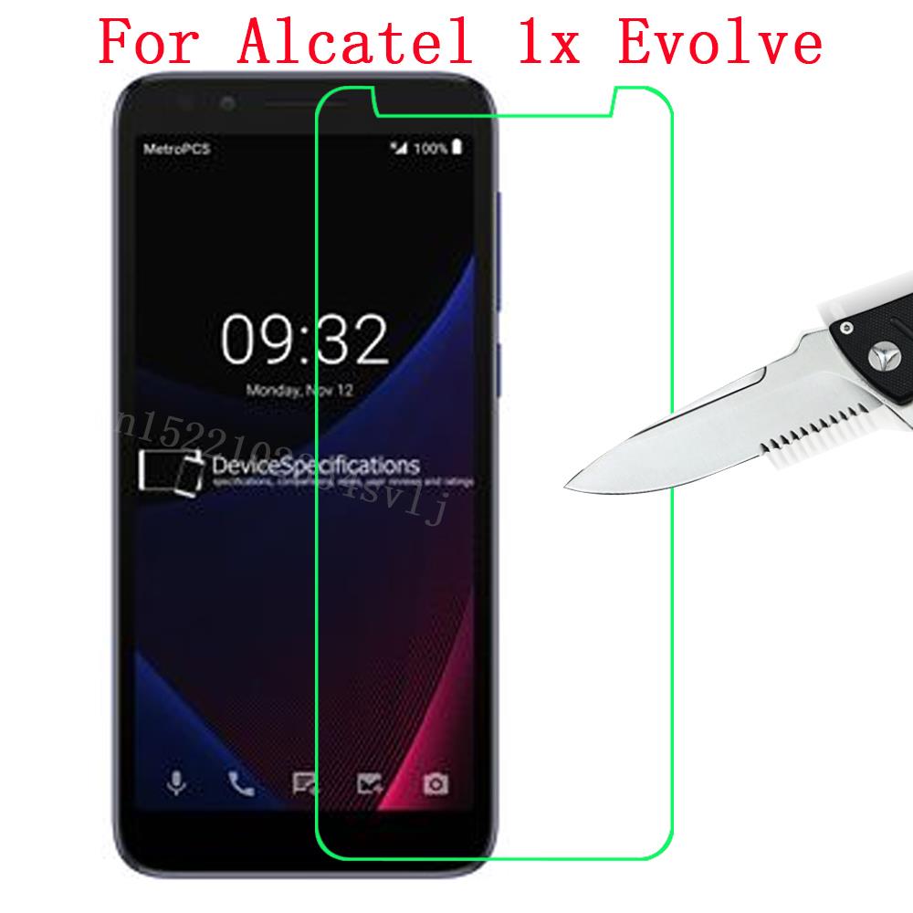 Gehard Glas Voor Alcatel 1X Evolve 5024Y 5024K 5024 D Y 5.5 "Screen Protector 9H Voor Alcatel1X evolve Telefoon Clear Film