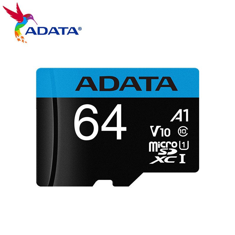 100% Original ADATA Memory Card 64GB 128GB High Speed V10 A1 16GB 32GB Micro SD Card Class 10 U1 UHS-I Microsd TF Card