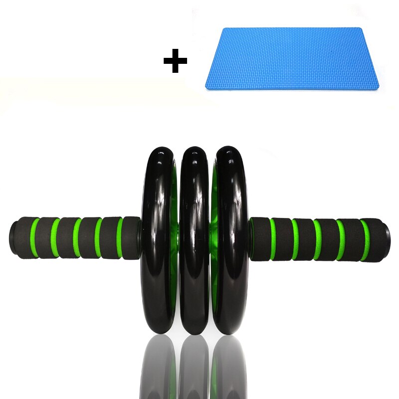 Gym Trainer Ab Roller Training Home Fitness Double Wheel stable Abdominal Power Wheel Abdomen Muscle Exercise Equipment: ZL-003A