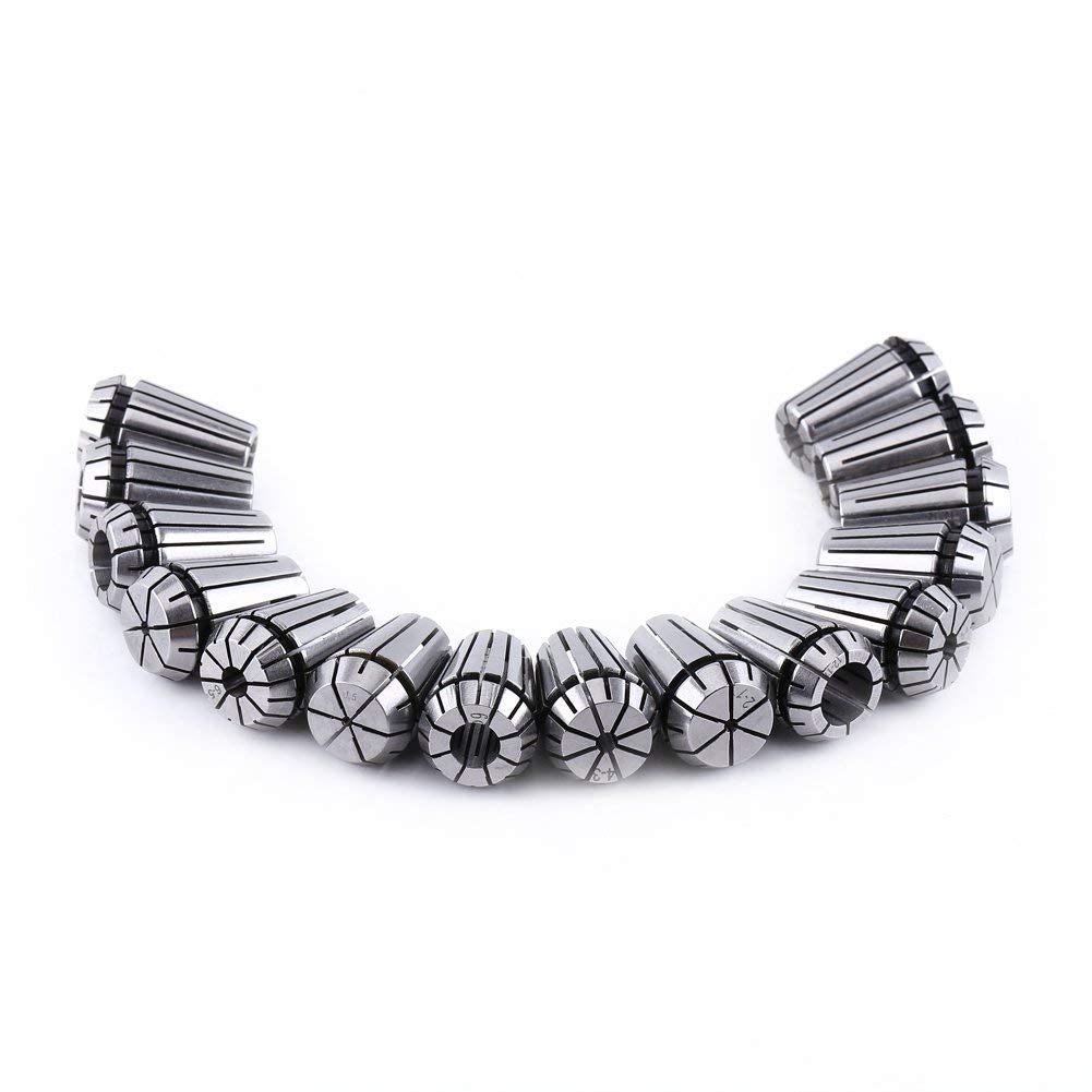 15Pcs ER20 collet chuck Spring Collet Set For Cnc Workholding Engraving Machine spindle motor And Milling Lathe Tool 1-13Mm