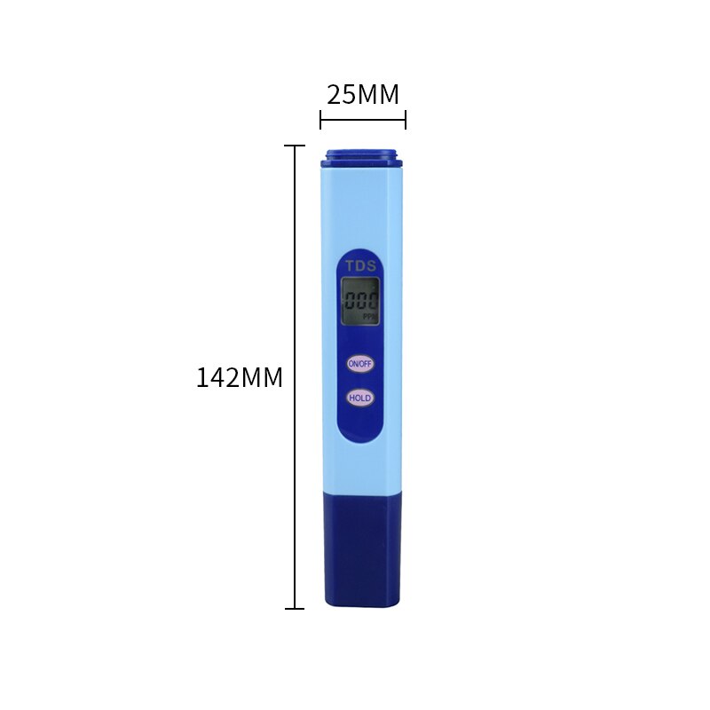 9990ppm Digital LCD PH Meter Water Testing Pen 6 Colors Portable PH Meters Water Tester Meter Measuring: G