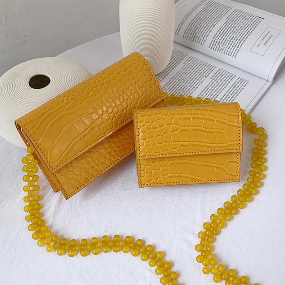 Mini pierre rabat petit sac carré été en cuir PU femmes sac à main perlé épaule sac à bandoulière