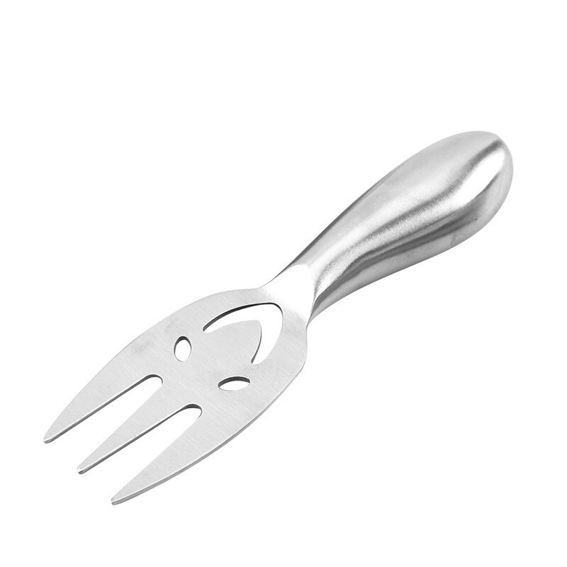 Ensemble de couteaux à fromage en acier inoxydable, couverts à fromage en argent, Gadgets de cuisine, outils de cuisson, Gadgets de cuisine, 1 pièces: 8A smile 2