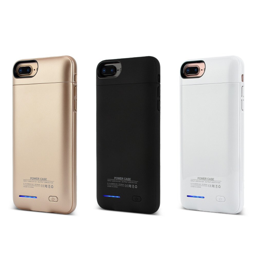 Ultra Thin Magnetic Battery Charger Case For iPhone 6 7 8 Plus External Power Bank Charging Cover For iPhone 7 8 Battery Case
