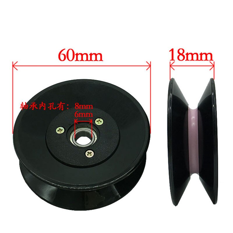 1007 combiné roue de guidage en céramique plastique fil plomb roue fil textile Tension pistolet mètre payer cadre