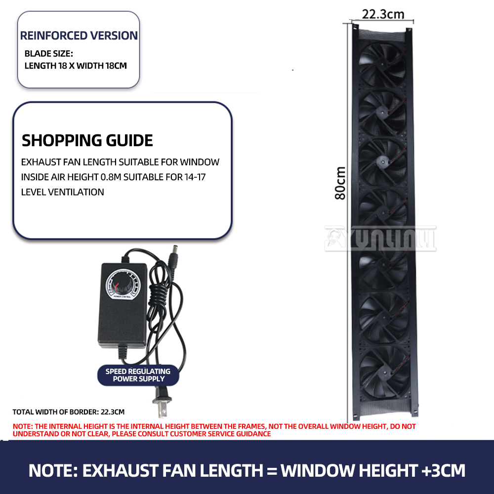 Window Exhaust Fan Silent Exhaust Machine Fresh Air Fan Efficient Kitchen Ventilation System Abluftventilator Für Küche: army green