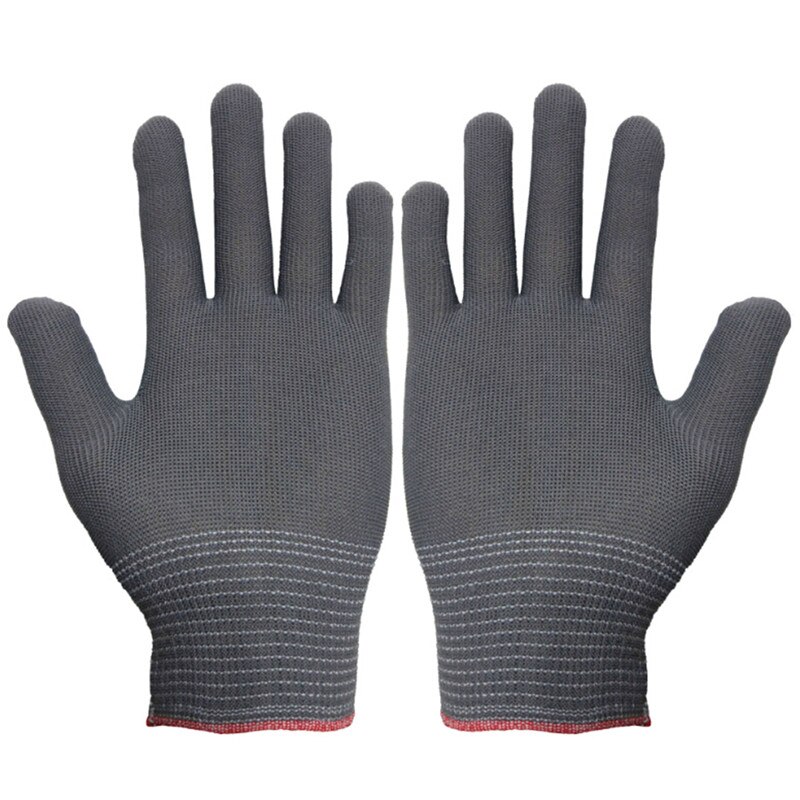 2Stck Heißer Antistatik-handschuhe Anti Statische ESD Elektronische Arbeits Handschuhe Pu Finger Beschichtet Finger PC Gleitschutz für Finger Schutz: Schwarz
