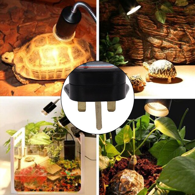 Schildpad Hagedis Huisdier Verwarming Lamp Houder Zonnebaden Broedmachine Terrarium Amfibieën Reptile Vivarium Warmte Lamp Uvb Licht Clip Stand: 6