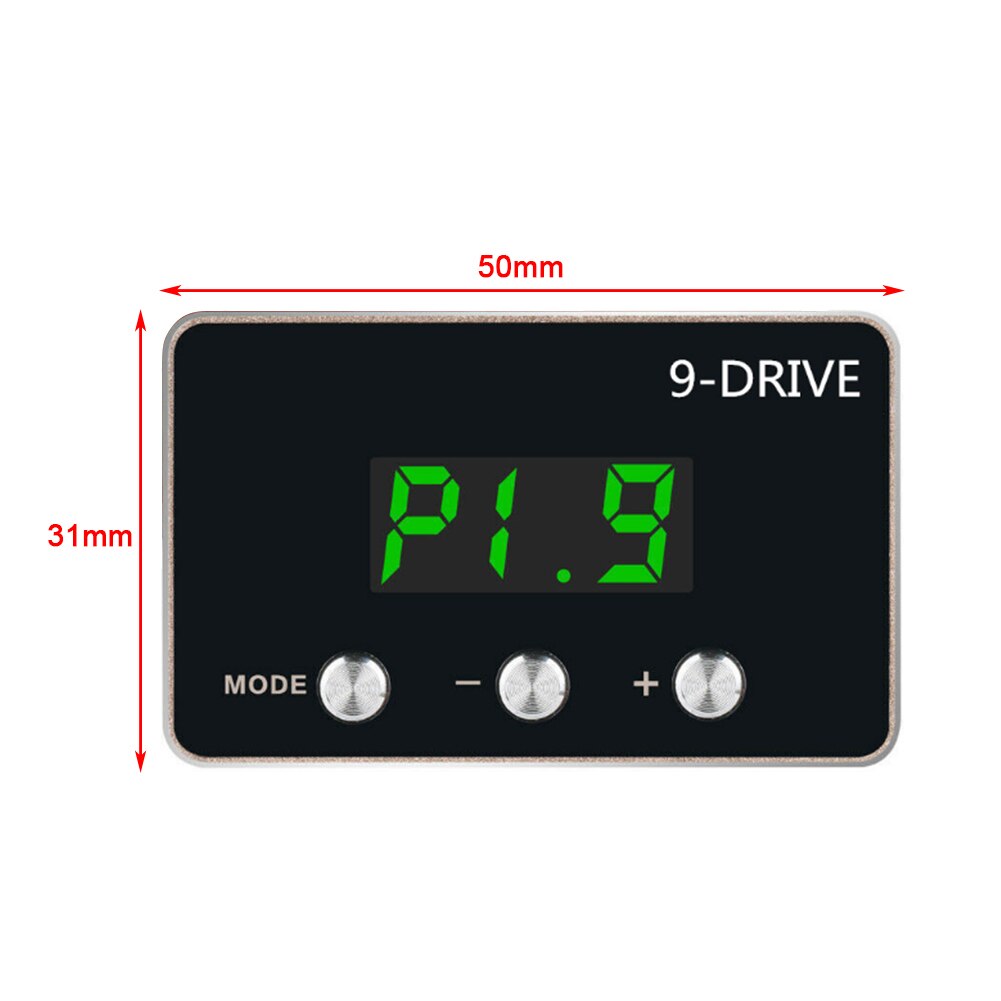 Contrôleur d'accélérateur électronique à 9 entraînements, pédale d'accélérateur, pour PEUGEOT 206 + 207 208 308 407 et citroën C3 C4 C5, etc.