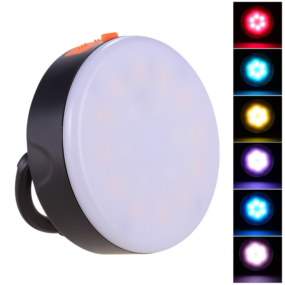 Mini RGB LED Fill studio selfie Light photo Photography lighting Lamp Multi-functional Superbright 3200K-6500K Built-in Battery