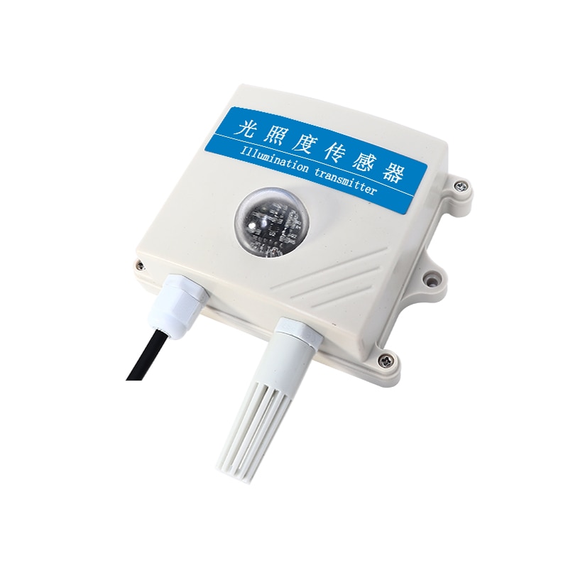 Illumination sensor transmitter agricultural greenhouse illuminance meter temperature and humidity light measurement three in on