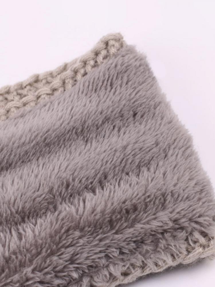 Winter new women's outdoor sports warm ear wide knitted wool headband thickening headscarf daily hair accessories ear warmer
