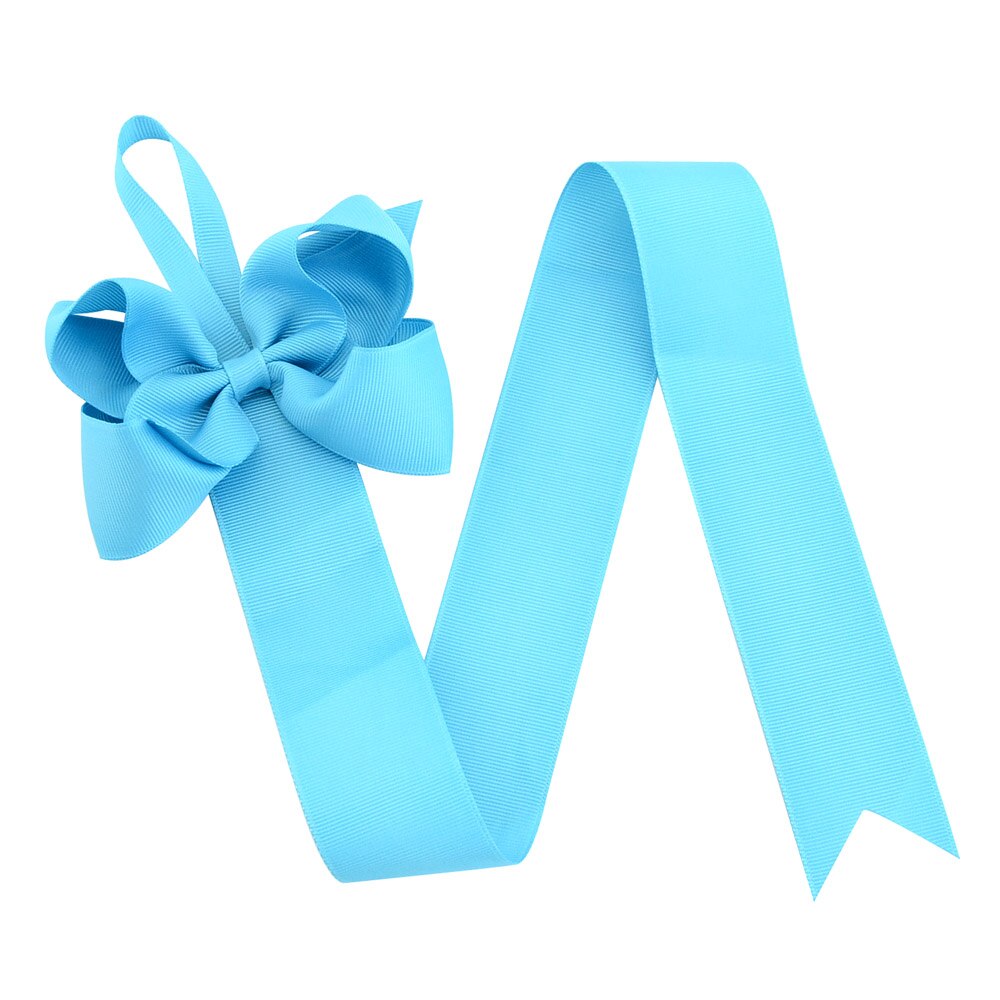 1piece 26'' Girls Solid Color Ribbons Hair Bow Holder Handmade Girl Barrette Holder Princcess's Hair Accessories 771: 7