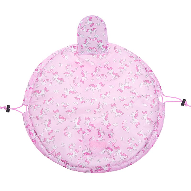 Women Unicorn Flamingo Cosmetic Bag For Travel Drawstring Makeup Toiletry Storage Organizers Portable Wash Kits Bag