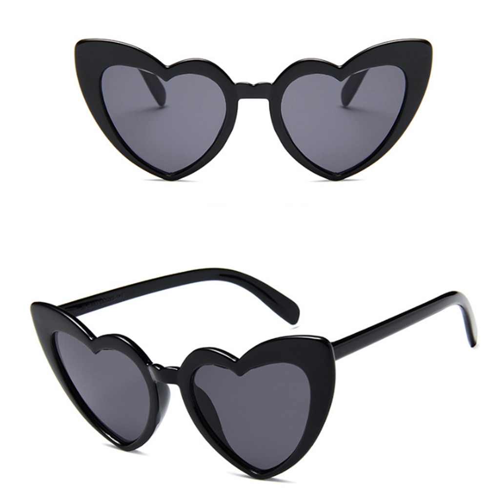 Vrouwen Hart Trend Zonnebril Vrouwen Retro Liefde Hart Vormige Glazen Dames Winkelen Sunglass Driver Bril Auto Accessoires