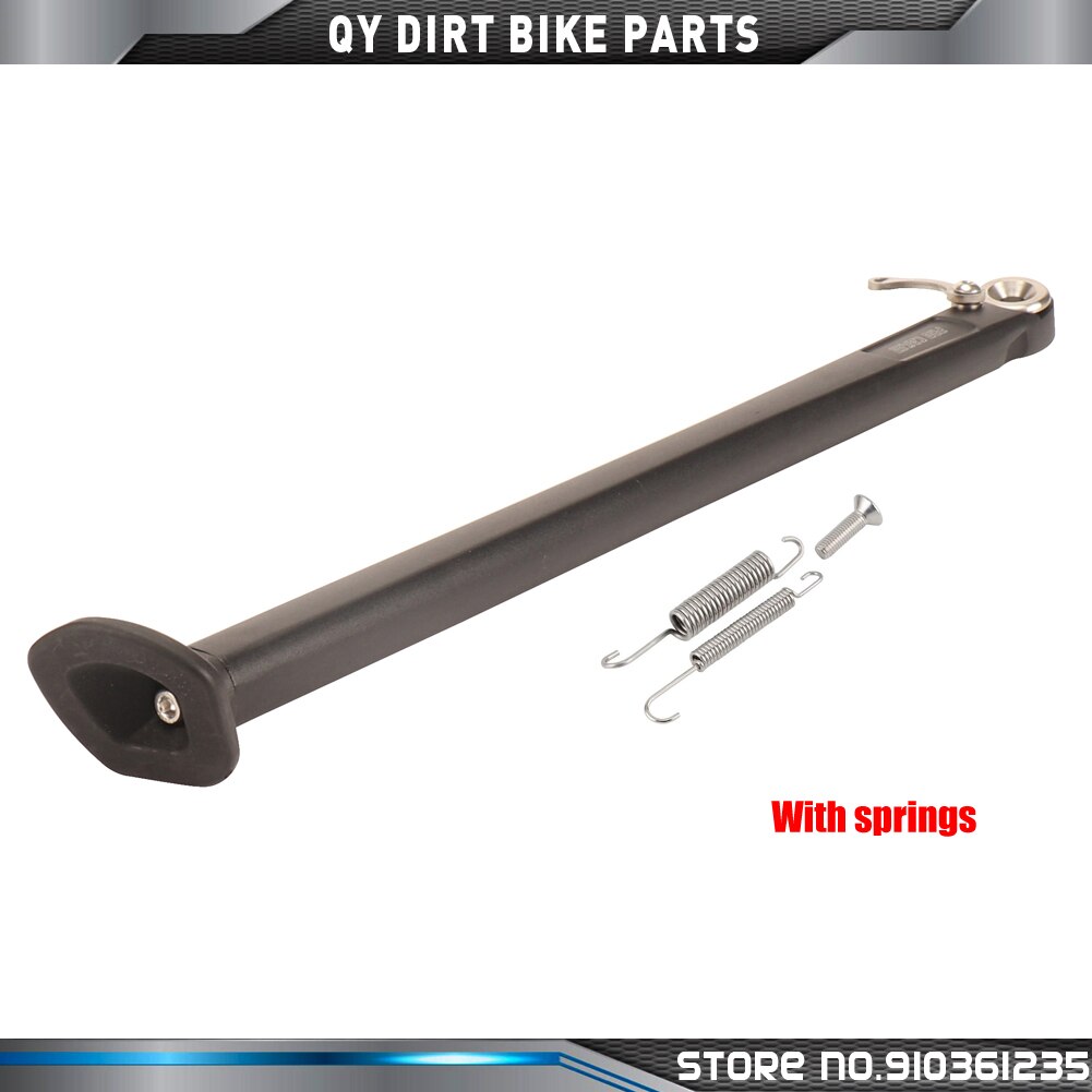 Motorcycle Side Kick Stand Kickstand Parking Rack For HUSQVARN HUSABER Off-Road MX ENDURO Motorcycle Refitting In Stock: black With springs