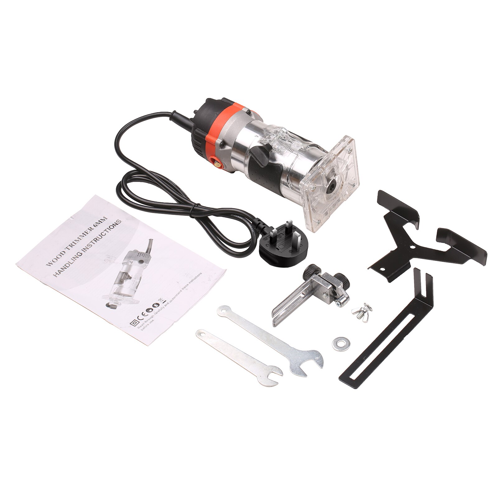 Multifunctional Electric Wood Trimmer Wood Router Laminate Trimmer Slotting Trimming Grooving Machine for Woodworker Carpenter