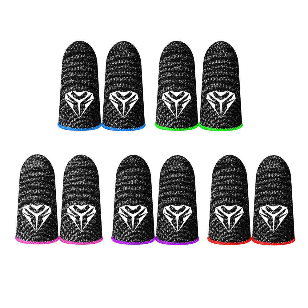 1 Paar Gaming Finger Ärmel Ersatz für Pubg Daumen Handschuhe atmungsaktive Finger betten für Handys piel