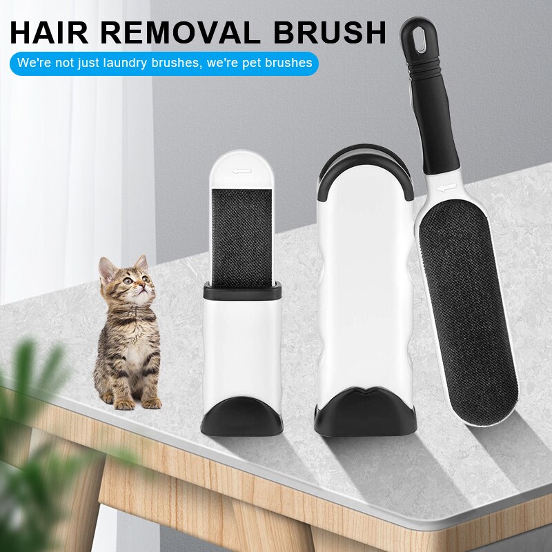 Brosse magique anti-peluches réutilisable pour vêtements, rouleau de nettoyage des cheveux, brosse pour poussière statique, Anti-poussière statique, outil de nettoyage des cheveux collants