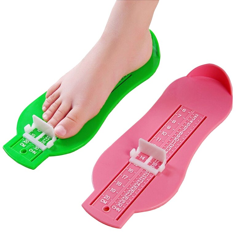 Voet Maatregel Gauge 3 Kleuren Baby Kid Voet Heerser Schoenen Maat Meten Heerser Schoenen Lengte Groeiende Voet Fitting Ruler Tool maatregelen