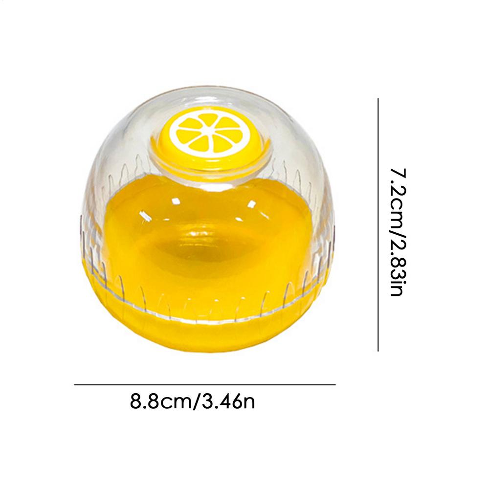 Food Fruit Vegetable Reusable Airtight Fresh Storage Storage Box with Lid for Fruits and Vegetables Easy to Clean Kitchen Gadget: Yellow