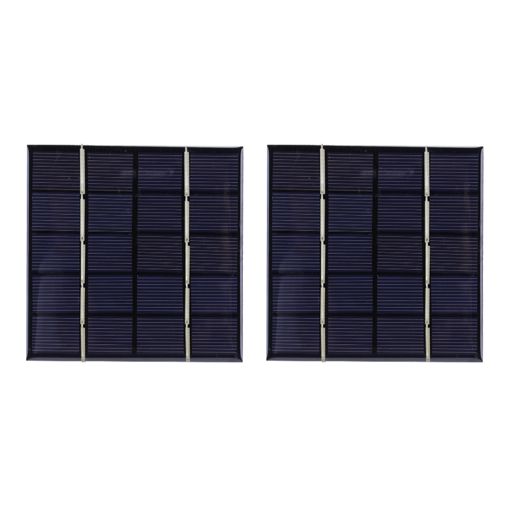 Panel Solar 3W 5V Micro placa de carga Solar cargador rápido portátil célula fotovoltaica para batería de 3,7 V batería de 3-5V/cargador de teléfono: Camuflaje de nieve