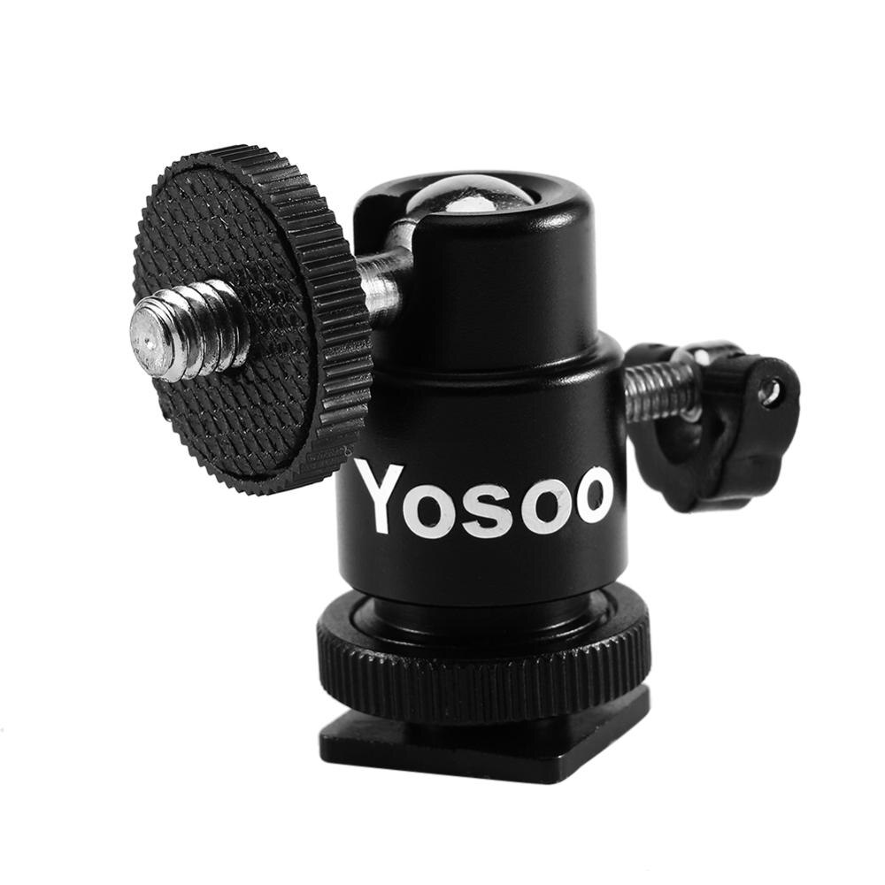 360 Rotation Mini Camera Cradle Tripod Ball Head for DSLR Accessoiry Shoe Mount Adapter Ring Tripod Ball Head