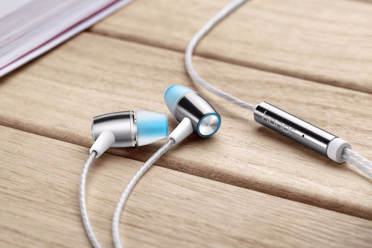 Ursprünglicher Huawei Honor AM12 Motor Kopfhörer mit Mic In-ohr kopfhörer für Smartphones