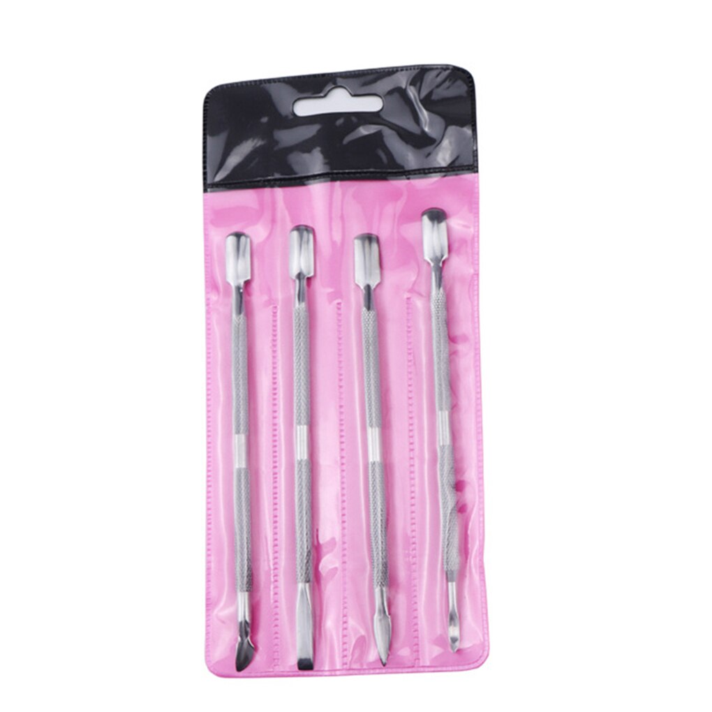 Semme Spingipelle, Strumento Per La Pulizia Delle Unghie In Acciaio Inox Rimozione Della Pelle Morta Pedicure Nails Strumento Di Pulizia Per Manicure Per Unghie E Unghie(F505 - Foto 11