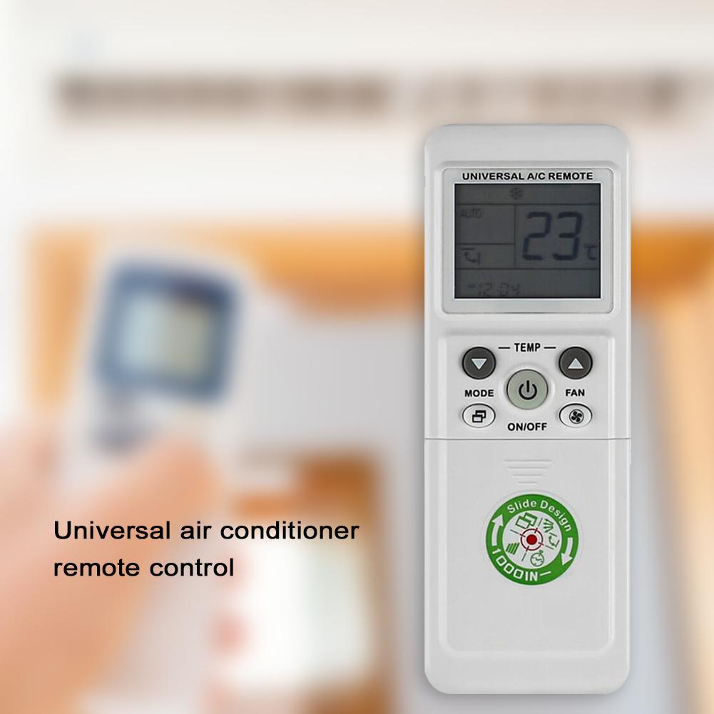 Aire acondicionado K-1038E, Control remoto Universal, bajo consumo de energía, función de encendido/apagado, fácil de configurar