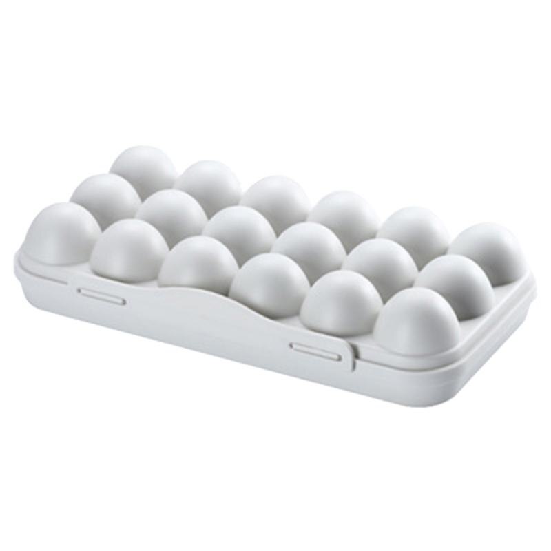 18 Grids Anti-Collision Ei Lade Houder Koelkast Scherper Opbergdoos Plastic Eieren Organizer Container