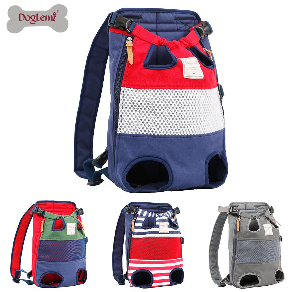 Dog Carrier Pet Dog Cat Carrier Backpack Travel Carrier Front Chest Large Portable Bags for 12kg Pet Outdoor Transportin