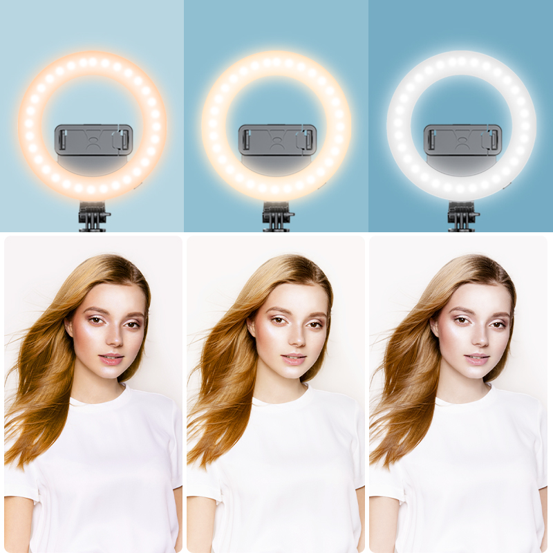 Q07 Draagbare 6-inch statief Selfie Stick Opvouwbare telefoonstandaard Pensstabilisator Standhouder voor iOS Android mobiele telefoon