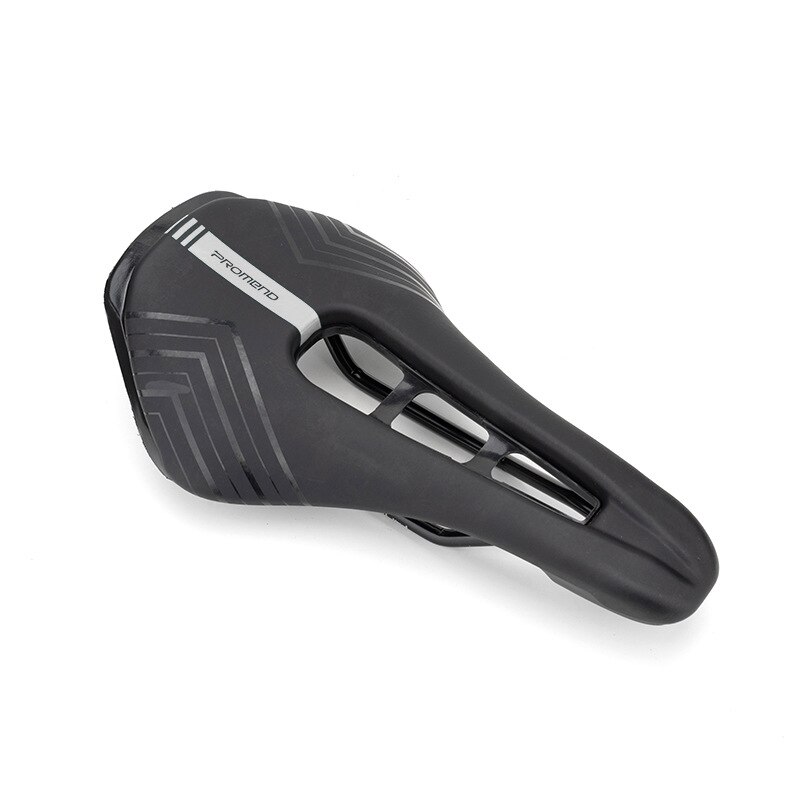 Comfortabele Racefiets Zadel Triathlon Fiets Zitkussen Fietsonderdelen: Black Grey