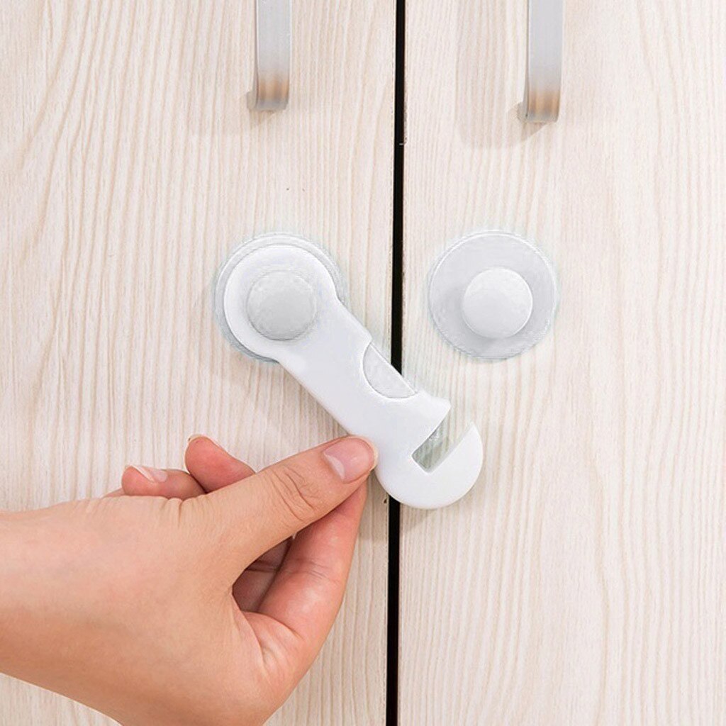 Household tools Cabinet Locks Child Safety Adhesive Baby Proofing Latches Multi-Purpose 1PC Бытовые инструменты