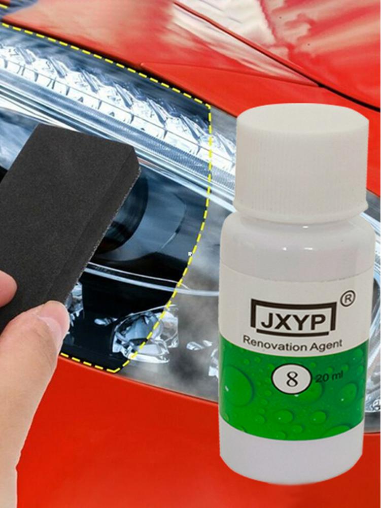 Car Headlight Lens Restorer Agent Headlight Restoration Repair Anti Oxidized Kit Headlight Polishing Cleaner Refurbishment Set
