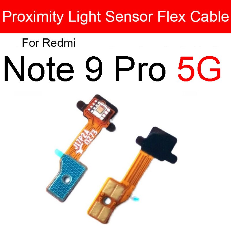 Sensor de proximidad de luz cinta flexible para Xiaomi Redmi Note 8 8T Pro Sensor de proximidad de distancia Cable flexible reparación piezas de repuesto: Note9Pro5G  Light