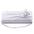 Wallike 2017 Moda Satin Evening Partido Prom Casamento Saco Da Bolsa Da Carteira das Mulheres Bolsa Da Senhora Forma Dura Rosas Cor Sólida embreagem: white