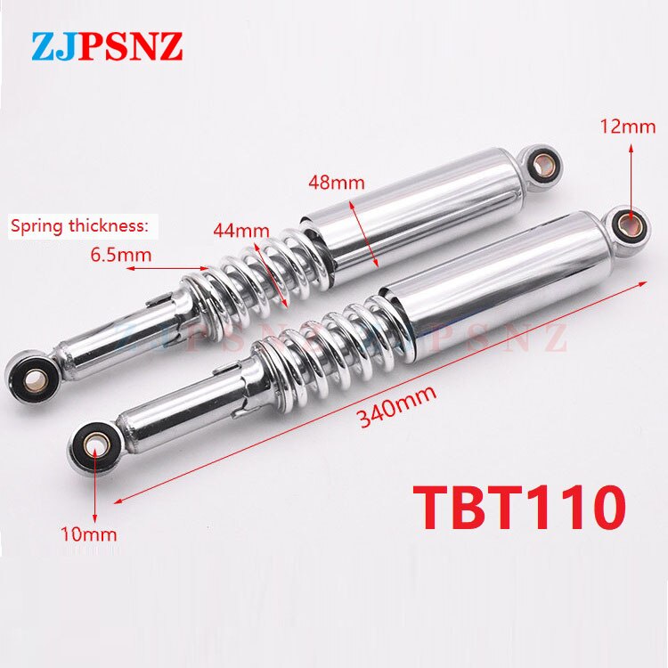 70CC 100CC 110CC 125CC 250CC GN GS125 JH70 WY DY TBT Shock Absorber Motorcycle Springs Shock Absorber Rear Shock Absorber: Blue