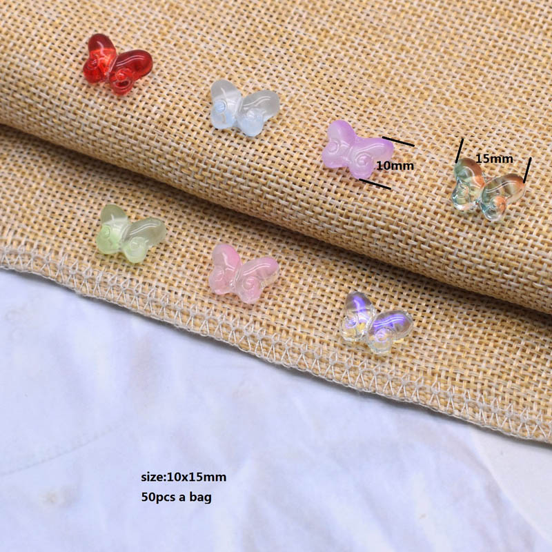 50 stuks 8mm mix kleur ster olifant vis maan bloem kraal tsjechische glas losse kralen voor sieraden maken DIY accessoires handgemaakt: GRIJS